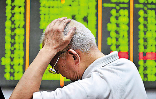 部分老人应远离股市 k线图冲击心电图